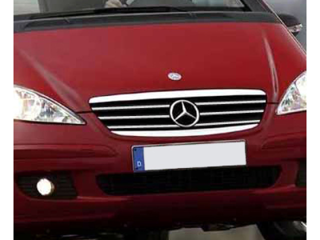 Cornice cromata griglia radiatore Mercedes Classe A W169 0408 Classe A W169 Phase 2 0812 Classe A 