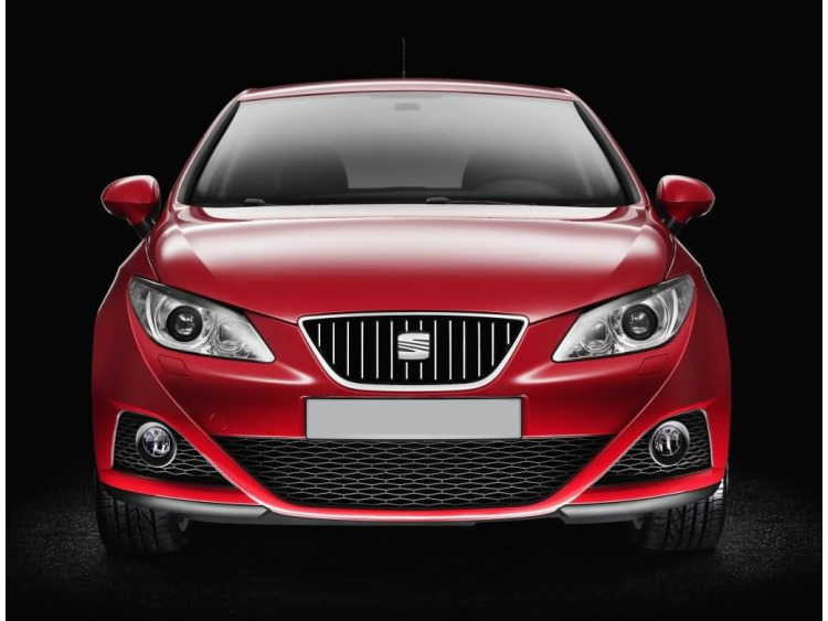 Cornice cromata griglia radiatore Seat Ibiza 08-17 & Seat Ibiza ST