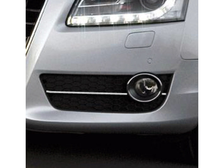 Cornice cromata per fari antinebbia Audi A5 Cabriolet 09-11 Audi A5 Coup&eacute; 07-11 Audi A5 Sportback 09-11