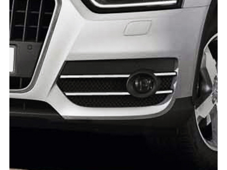 Cornice cromata per fari antinebbia Audi Q3