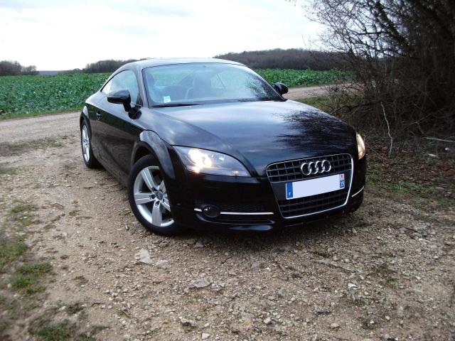 Cornice cromata per fari antinebbia Audi TT Série 2 0614