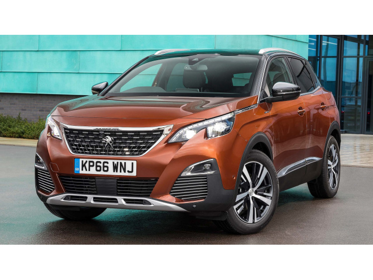 Cornice cromata per fari antinebbia Peugeot 3008 II (16-20)