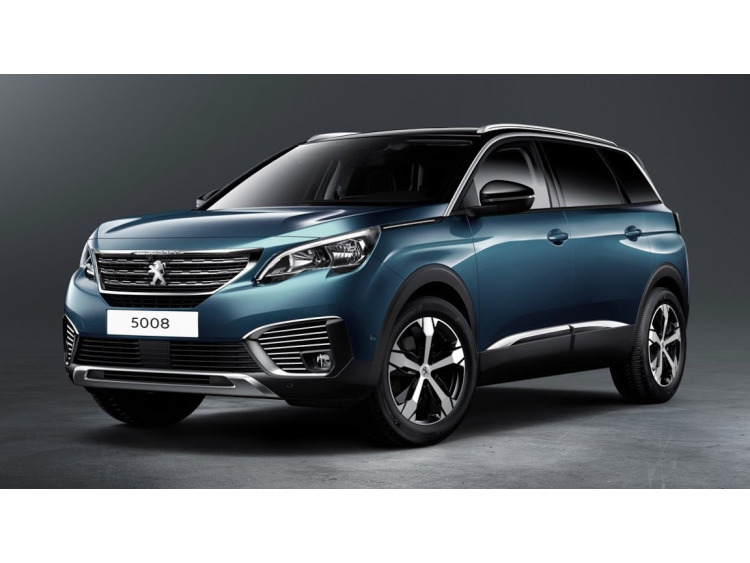 Cornice cromata per fari antinebbia Peugeot 5008 II 17-24