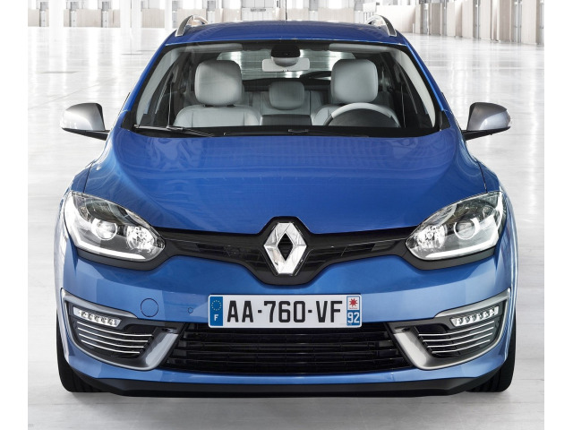 Cornice cromata per fari antinebbia Renault Mégane III estate 0912