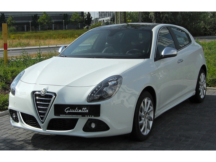 Cornice della griglia radiatore inferiore cromata Alfa Romeo Giullietta