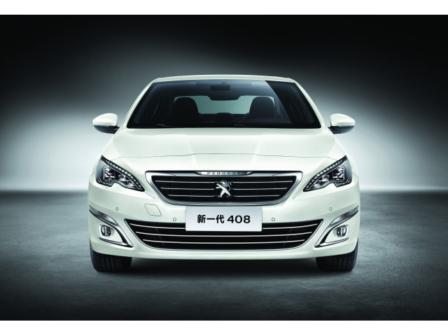 Cornice della griglia radiatore inferiore cromata Peugeot 408