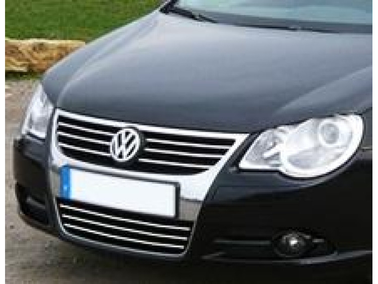 Cornice della griglia radiatore inferiore cromata VW EOS