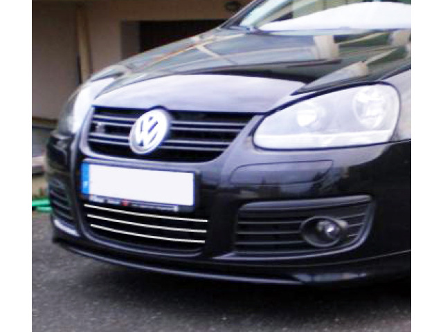 Cornice della griglia radiatore inferiore cromata VW Golf 5 GT TDI