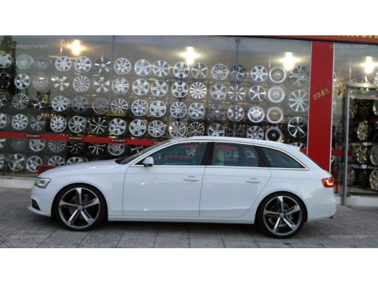 Fascia cromata di contorno dei vetri laterali Audi A4 s&eacute;rie 3 avant 08-11