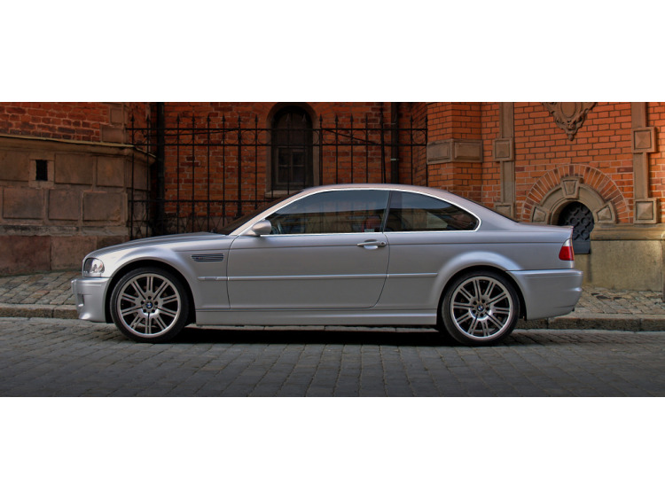 Fascia cromata di contorno dei vetri laterali BMW M3 E46 00-06
