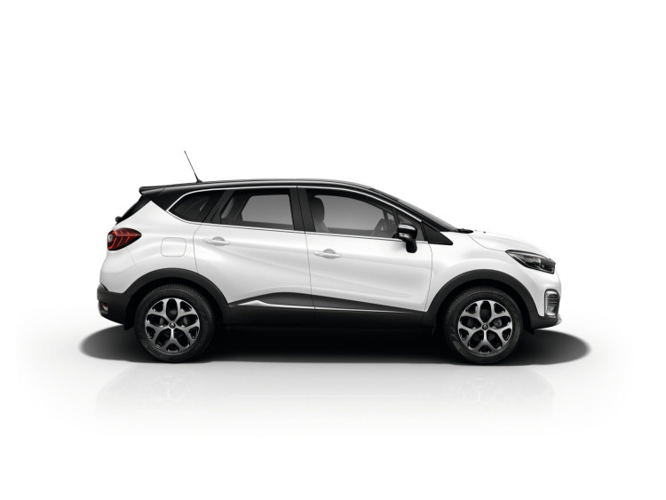 Fascia cromata di contorno dei vetri laterali Renault Captur