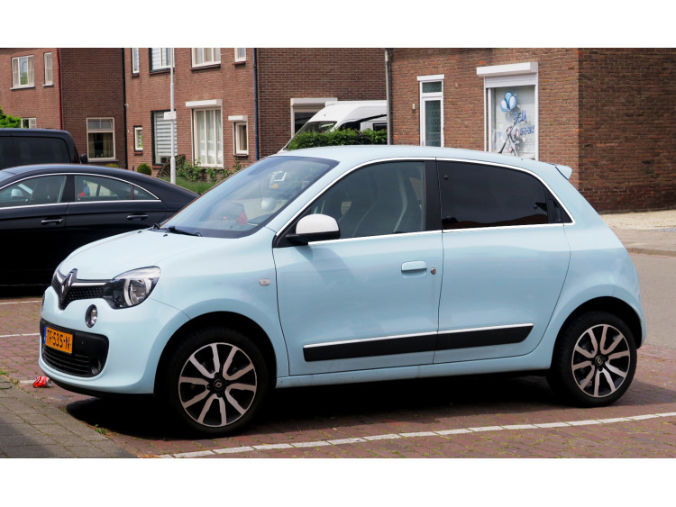 Fascia cromata di contorno dei vetri laterali Renault Twingo III