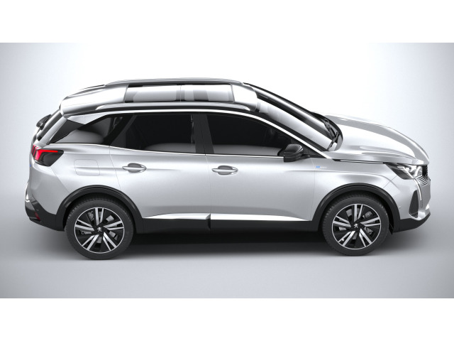 Fascia cromata di contorno inferiore dei vetri laterali Peugeot 3008 II phase 2 2024