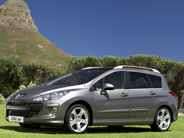 Fascia cromata di contorno inferiore dei vetri laterali Peugeot 308 SW 0814