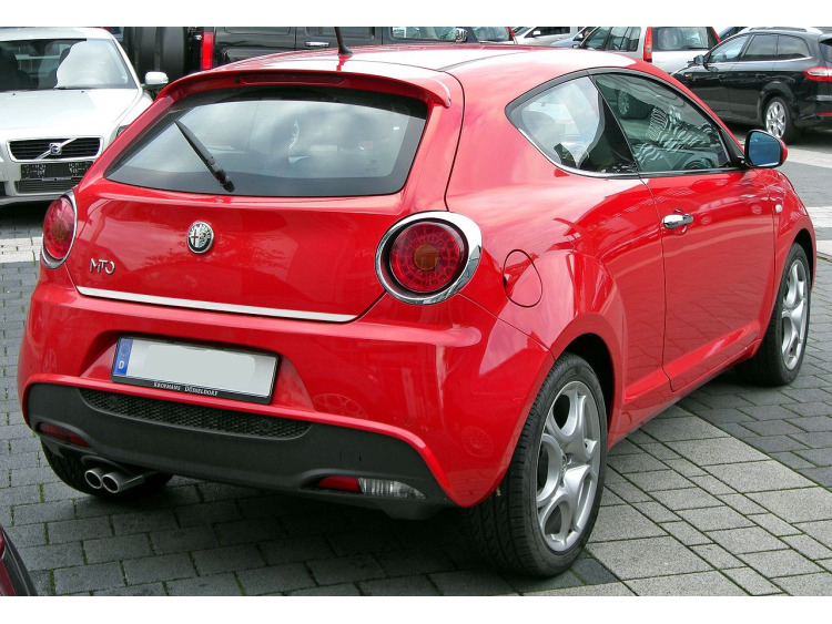 Fascia per bagagliaio cromata Alfa Romeo Mito