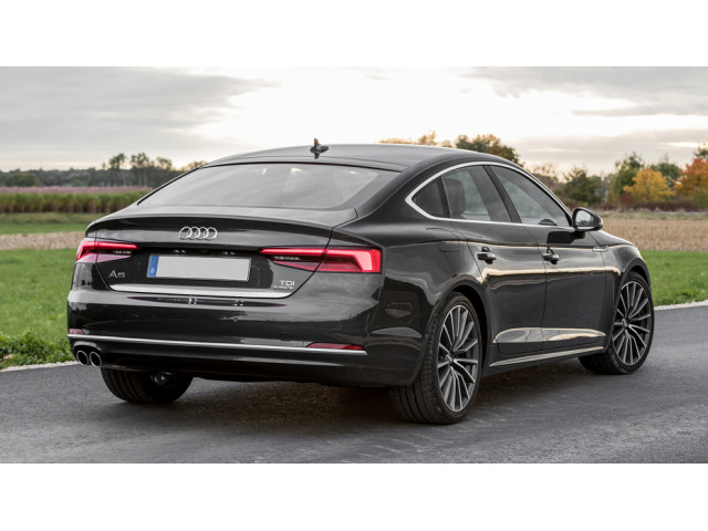 Fascia per bagagliaio cromata Audi A5 Cabriolet II 1626 Audi A5 II Coupé 1626 Audi A5 II Sportback 1626