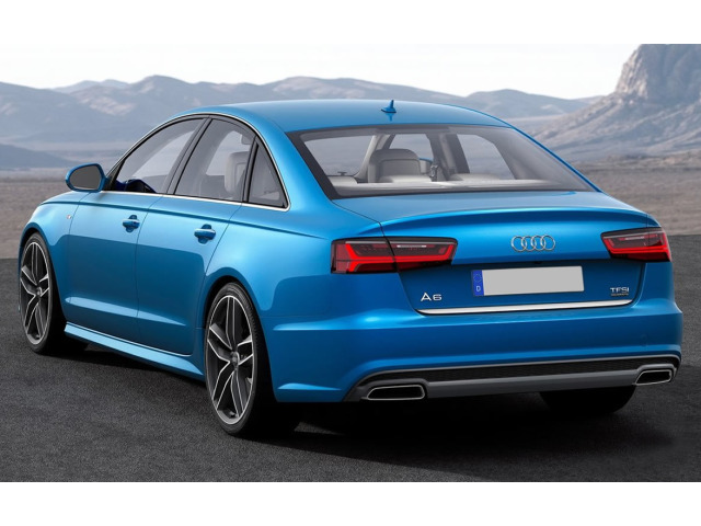 Fascia per bagagliaio cromata Audi A6 Série 4 Berline 1015  Audi A6 Série 4 Phase 2 Berline 1418