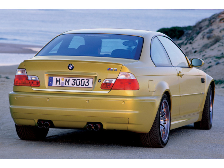 Fascia per bagagliaio cromata BMW M3 E46 00-06