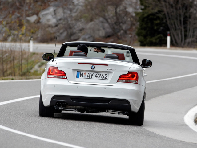 Fascia per bagagliaio cromata BMW Série 1 E88 0813 cabrio