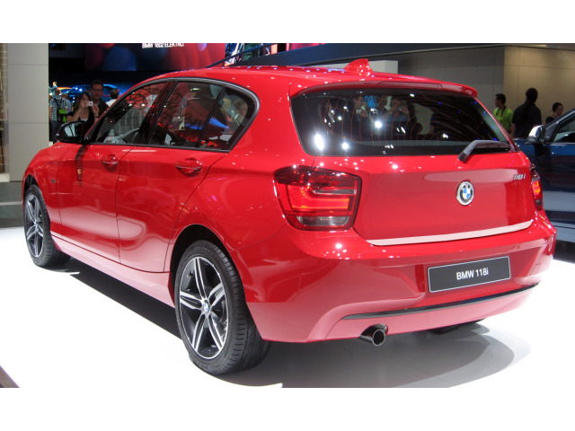 Fascia per bagagliaio cromata BMW Série 1 F20 1115