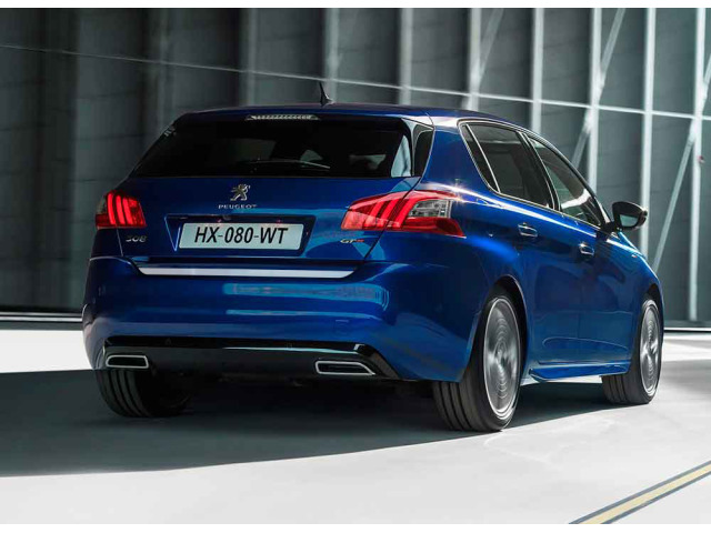 Fascia per bagagliaio cromata Peugeot 308 II 1321