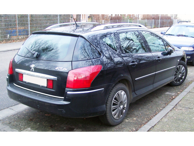 Fascia per bagagliaio cromata Peugeot 407 SW