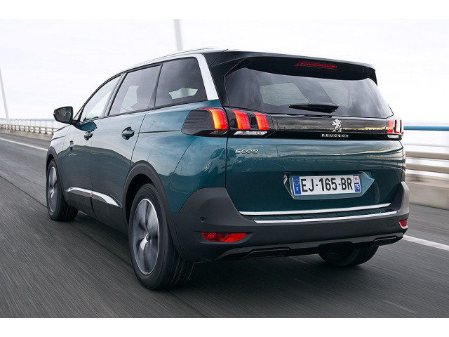Fascia per bagagliaio cromata Peugeot 5008 II 1724