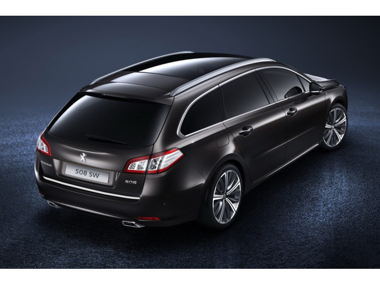 Fascia per bagagliaio cromata Peugeot 508 SW phase 2