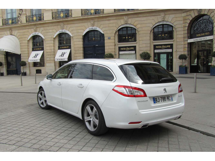 Fascia per bagagliaio cromata Peugeot 508 SW