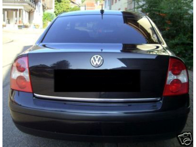 Fascia per bagagliaio cromata VW Fox Golf 1 Golf 2 Golf 3 Golf 5 SW6 Plus6 SW77 SWSportsvanJet