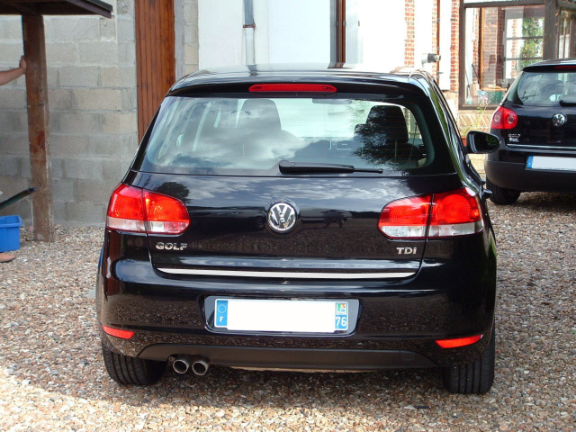 Fascia per bagagliaio cromata VW Golf 6  VW Golf 6 cabriolet