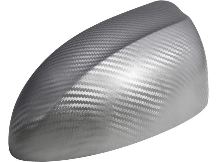 Film adesivo Luxyline 3D carbonio 40cm grigio argenteo