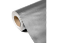 Film adesivo Luxyline 3D carbonio 40cm grigio argenteo