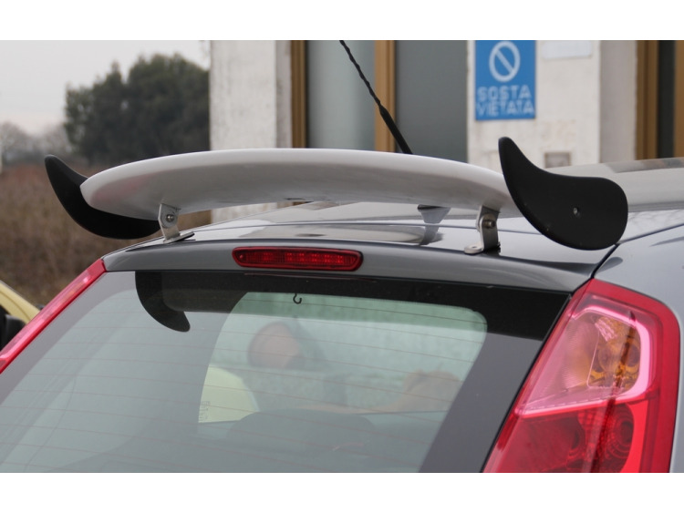 Spoiler Fiat Grande Punto 05-09 & Fiat Punto phase 1 99-03 3p v4 apprettare